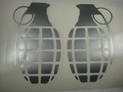 masks guy fawkes:Hand Grenade vinyl decal sticker