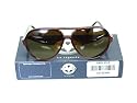 VUARNET VINTAGE BROWN SKILYNX ACIER SUNGLASSES 374