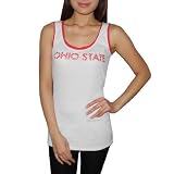 Womens NCAA Ohio State Buckeyes Soft & Comfortable Camisole / Summer Tank Top - White (Size: M)