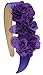 Funny Girl Designs Girls Chiffon Flower Cluster Headband