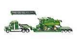 Siku 1:87 Jd Low Loader W/Combine Harvester