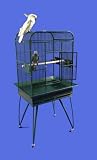 Deluxe Flat Opening Dome Top Bird Cage 26X20X36
