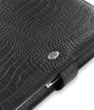 Review EIXO  / EIXO luxury leather case Croco-Black for Asus Eee PC 701, PC701 Book Style, Bookstyle, leather bag, leather sleeves