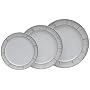 Denby Mist Falls Wide Rimmed Dinner Plate 28 cm