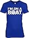 Women's I'm On A Boat T Shirt Funny Saturday Night Live Tee For Women