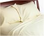 Wamsutta 100% Cotton Luxury Flannel California King Sheet Set, Harvest