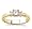 18k Yellow Gold Three-Stone Princess-Cut Diamond Ring (G/VS2, 1/3 ct. tw.)