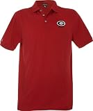 Georgia Bulldogs Red Classic Pique Stainguard Polo Shirt