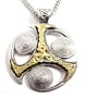 Ancient Triskilian Celtic Isle of Man Symbol Nordic Pendant Necklace