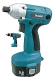 Makita 6932FDWDEX 14.4V Impact Driver Kit with L.E.D. Light and -InchFREE-Inch 6337D Driver-Drill