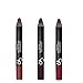 Golden Rose Creamy Matte Lipstick Crayon 3-Piece Set