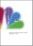WHERE IN THE WORLD IS MATT LAUER?
