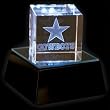 Dallas Cowboys 2-Inch Square Helmet Cube with base