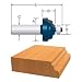 Bosch 85606M Wavy Edge Router Bit 1/4-Inch Shank With Ball Bearing