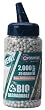 Crosman 6mm biodegradable airsoft BBs, 0.20g, 2000 rds, white