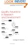 Quality Assurance in Research and Development (Industrial Engineering: A Series of Reference Books and Textboo)