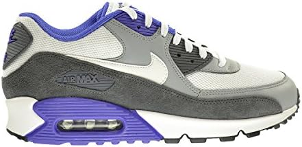 Nike Air Max 90 Essential Men's Shoes White/White-Silver-Dark Grey 537384-122 (12 D(M) US)