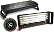Coralife 08605 Lunar Aqualight High Output T5 Quad Lamp Fixture, 30-Inch