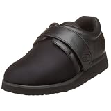 Propet Men's Pedwalker 3 Velcro Oxford,Black,12 M (US Men's 12 D)