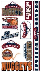 Denver Nuggets Temporary Tattoos Easily Removed With Household Rubbing Alcohol Or Baby Oil