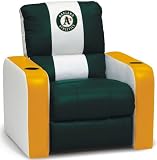 DreamSeat Oakland Athletics MLB Leather Recliner