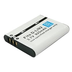 2個セット ペンタックス D-LI92 互換バッテリ-