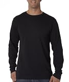 Men's Organic Ring-Spun Cotton Long Sleeve Crewneck Tee