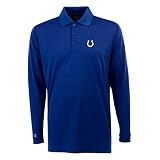 Indianapolis Colts Long Sleeve Polo Shirt (Team Color) - XX-Large