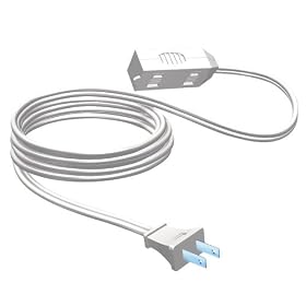 Stanley 31151 Cord Max 15-Foot 3-Outlet Indoor Extension Cord, White