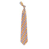 Clemson Tigers Pattern 1 All Silk Adult Tie From Eagle Wings