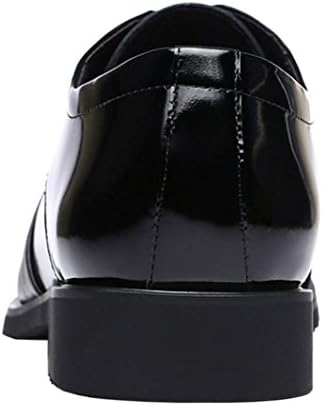 Passionow Christmas Mens 2015 New British Style Low Top Leather Business Casual Shoes(9 D(M)US, Black)