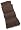 Handmade Winter Alpaca Natural Fiber Scarf - Cable Design In Espresso (extra Long) Image #1