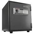 First Alert 2118DF 1 Hour Fire Steel Safe with Digital Lock, 1.9 Cubic Foot, Gray