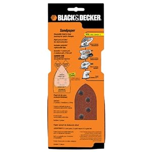 Black and Decker 74-671 Mega Mouse Paper Coarse, 80-Grit by 