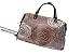Mellow World Women's Beautiful Tapestry Carry Luggage with Silver Threaded Detail in Roses