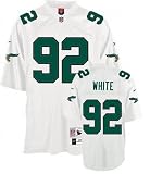 Philadelphia Eagles NFL Jersey Reggie White #92 White Throwback Jersey Size 54