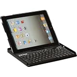 New Trent IMP39B Embassy Keyboard Case for iPad 2, Bluetooth keyboard /w leather finish back cover for Apple iPad 2 3G Tablet, WIFI Model, 16GB, 32GB, 64GB, with three different adjustable angles