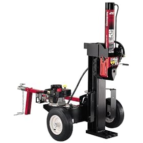 YardMachines 24AF501B000 5 HP 20 Ton Vertical/Horizontal Log Splitter