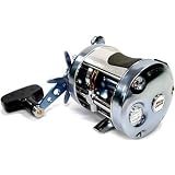 Abu Garcia Ambassadeur Record Series Baitcast Reel, 14-Pound/245-Yard Capacity, Right-Hand