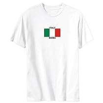 T-Shirt White " Roma " Italy City