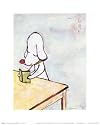 Do Not Disturb!, c.1996 GenreStyle Art Poster Print by Yoshitomo Nara, 10x12