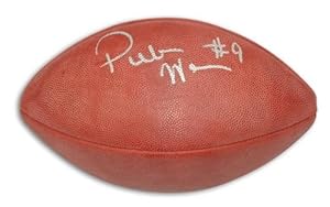 Peter Warrick Signed Football - Autographed Footballs