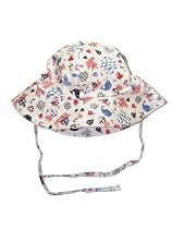 Whale Watch Sun Hat by Zutano - Multi-colored - 6-12 Mths