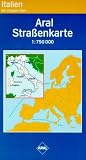  : Aral Stra&szlig;enkarte: Aral Stra&szlig;enkarte Italien 1 : 750 000. Mit Cityplan Rom