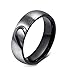 VNOX Mens Stainless Steel Love Puzzle Couple Ring for Valentines Wedding Engagement Promise,Size 10