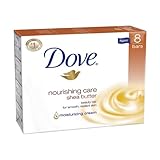 Dove Shea Butter Nourishing Care Beauty Bar, 8 Count