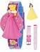 Disney Princess Trio Flip Top Digital Watch with Interchangeable straps and Sliders, MU0825P