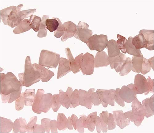 Click here to buy 36 inch Endless Chip Necklace (approx. 8mm) - Rose Quartz by TotlecTraders.com.