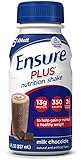 Ensure Plus Nutrition Shake, Milk Chocolate, 8-Ounce Bottle, 6 Count, (Pack of 4)