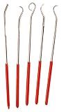 5 3/4 SCOOP/HOOK/ROUND DIAMOND FILE 5-PIECE SET